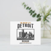 Carte Postale Détroit (Debout devant)