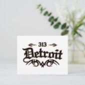 Carte Postale Détroit 313 (Debout devant)