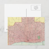 Carte Postale Détroit et ses environs (Devant / Derrière)