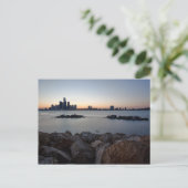 Carte Postale Detroit, Michigan Skyline (Debout devant)