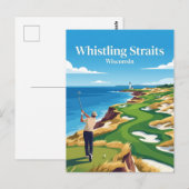 Carte Postale Détroits sifflants USA (Devant / Derrière)