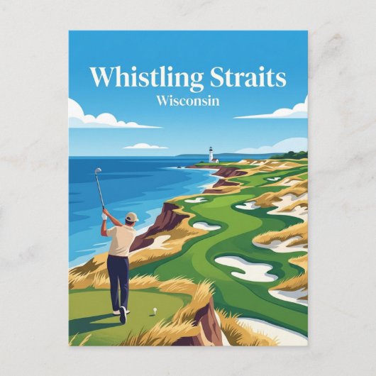 Carte Postale Détroits sifflants USA (Devant)