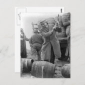 Carte Postale Détruire les oeufs de bière, 1924 (Devant / Derrière)