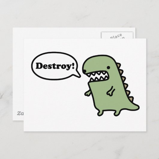 Carte Postale Détruisez ! (Devant / Derrière)