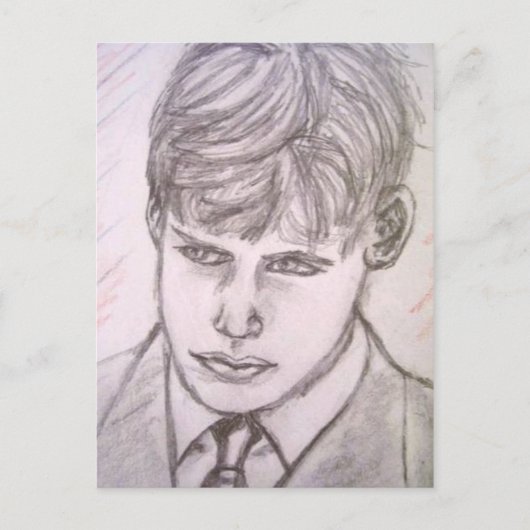 Carte Postale deuil (Devant)