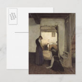 Carte Postale deuil (Devant / Derrière)