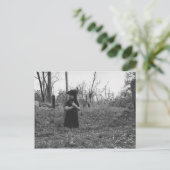 Carte Postale Deuil pour vous (Debout devant)