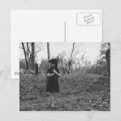 Carte Postale Deuil pour vous (Devant / Derrière)