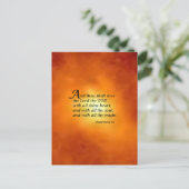 Carte Postale Deutéronome 6:5 (Debout devant)