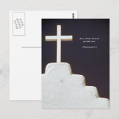 Carte Postale DEUTERONOMIE 6-4 Verse biblique (Devant / Derrière)