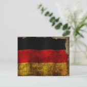 Carte Postale Deutsch Flagge - Vintage... (Debout devant)