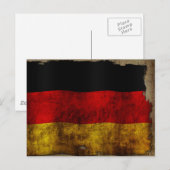 Carte Postale Deutsch Flagge - Vintage... (Devant / Derrière)