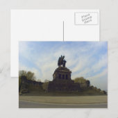 Carte Postale Deutsches Eck, Koblenz, Allemagne (Devant / Derrière)