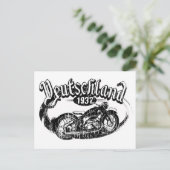 Carte postale Deutschland Vintage Motorcycle (Debout devant)