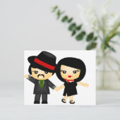 Carte Postale Deux à Tango (Debout devant)