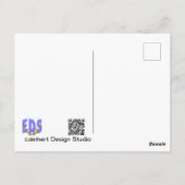 Carte Postale Deux abeilles sur Passion Flower do-it-yourself ca (Dos)