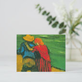 Carte Postale Deux amoureux par Vincent van Gogh (Debout devant)