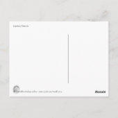 Carte Postale Deux ânes sympathiques (Dos)