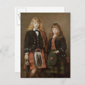 Carte Postale Deux Bairns (Devant / Derrière)