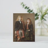 Carte Postale Deux Bairns (Debout devant)