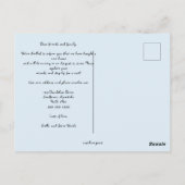 Carte Postale Deux ballons verts modifiables Avis de déplacement (Dos)