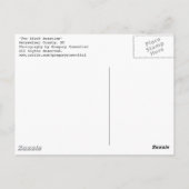 Carte Postale deux beautés noires (Dos)