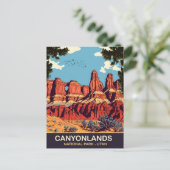 Carte Postale Deux Bob Arch, Canyonlands, Utah, Voyage (Debout devant)
