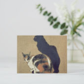 Carte Postale Deux chats, 1894 (Debout devant)