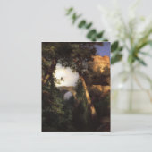 Carte Postale Deux Chouettes (Debout devant)