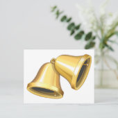Carte Postale Deux cloches d'or (Debout devant)