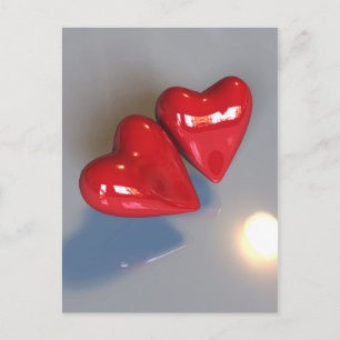 Carte postale Deux Coeurs