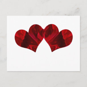 Carte Postale Deux coeurs qui battent comme un