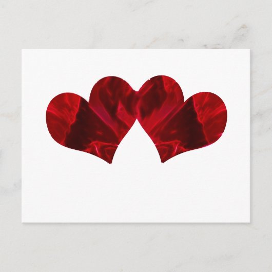 Carte Postale Deux coeurs qui battent comme un (Devant)