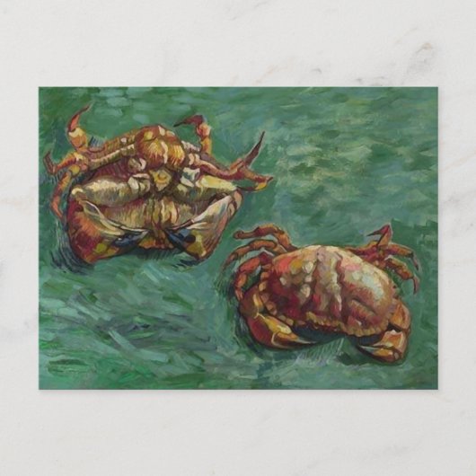 Carte Postale Deux crabes (F606) Van Gogh Fine Art (Devant)