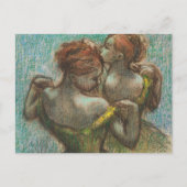 Carte Postale Deux Danseurs, Demi-Longueur, Degas Art (Devant)