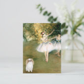 Carte Postale Deux Danseurs - Japonais Chin (L1) (Debout devant)