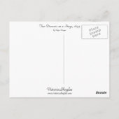 Carte Postale Deux danseurs sur scène par Degas (Dos)