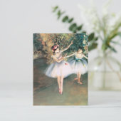 Carte Postale Deux danseurs sur scène par Edgar Degas, Art Vinta (Debout devant)
