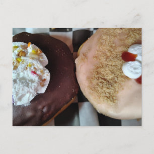 Carte Postale Deux délicieux donuts