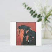 Carte Postale Deux éléphants par Amrita Sher-Gil (Debout devant)