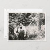 Carte Postale Deux femmes (Devant / Derrière)