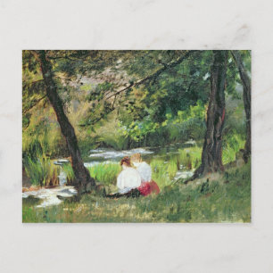 Carte Postale Deux femmes assises