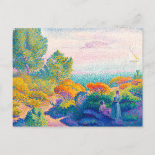 Carte Postale Deux femmes de Shore, Méditerranée   H.E. Cross  