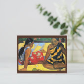 Carte Postale Deux Femmes De Tahiti (Qu'est-Ce Que Parau Api) (Debout devant)