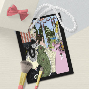 Carte Postale Deux Femmes Par Aubrey Beardsley