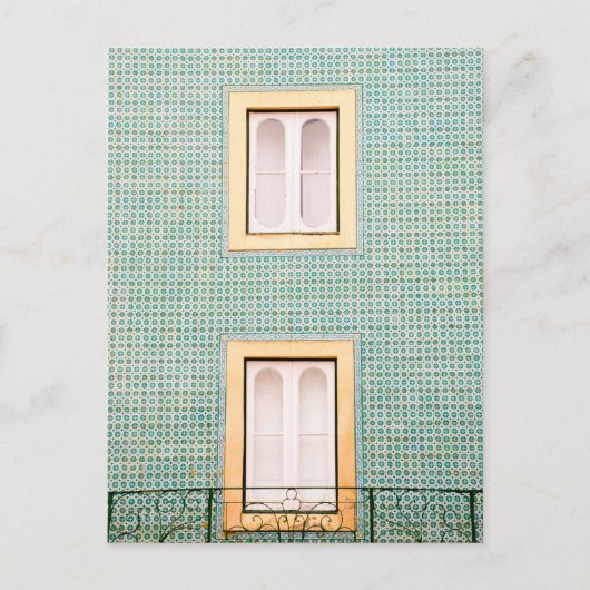 Carte Postale Deux fenêtres (Devant)
