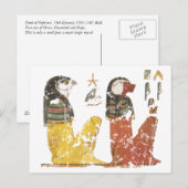 Carte Postale Deux fils de Horus (Devant / Derrière)