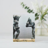 Carte Postale Deux gladiateurs au combat (Debout devant)