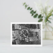 Carte Postale Deux Hawaiiennes avec Ukalees Photo (Debout devant)