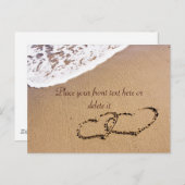 Carte Postale Deux Hearts (Devant / Derrière)